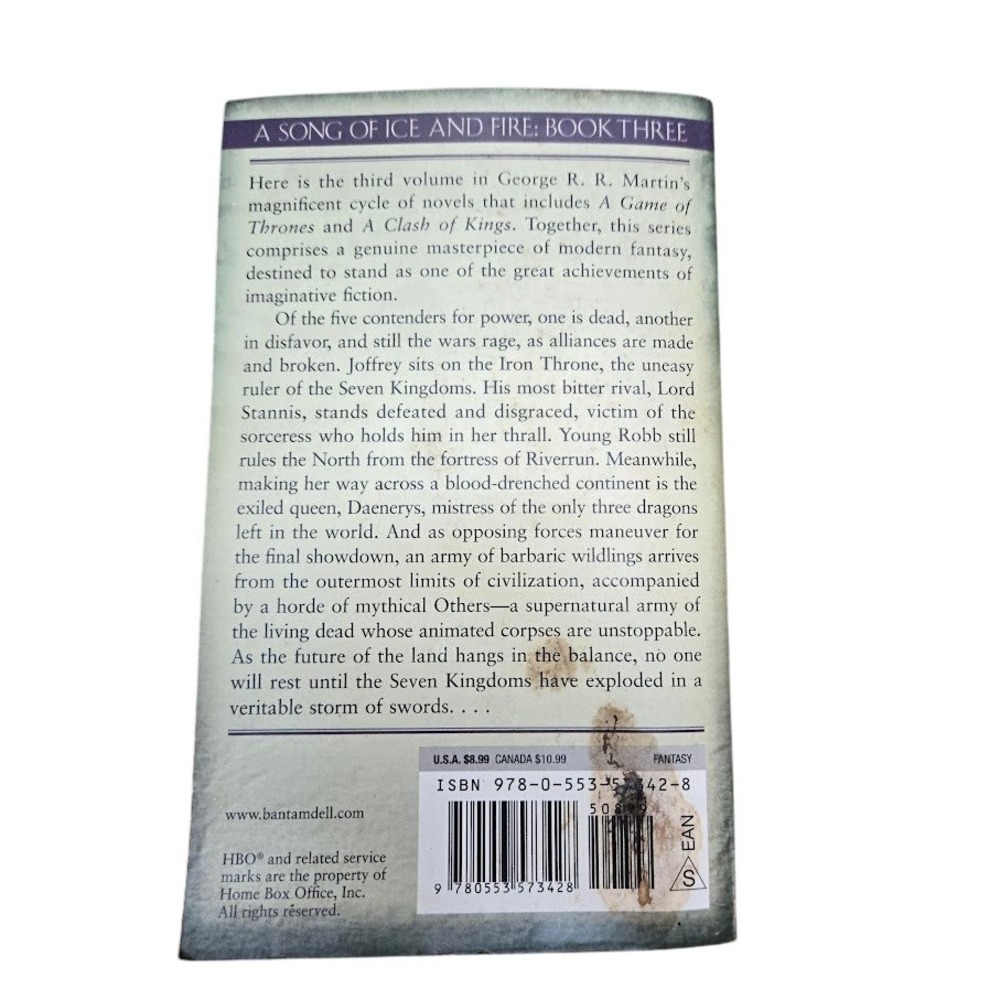 George R.R. Martin Game of Thrones 2 Book Set with Box SEE DESCRIPTION - Picture 7 of 7